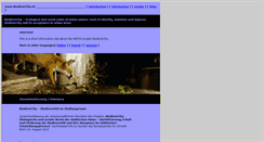 Desktop Screenshot of biodivercity.ch